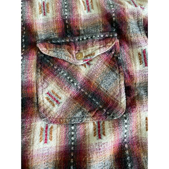 At Last & Co Southwest 100% Cotton Button Up Sz M‎ - Picture 8 of 8